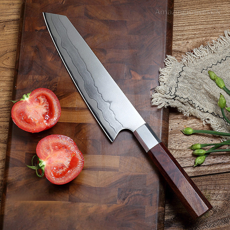 Japanese Style Kiritsuke Knife 440C Steel Chef Knife Kitchen Knives Gyuto - AK-DC0464