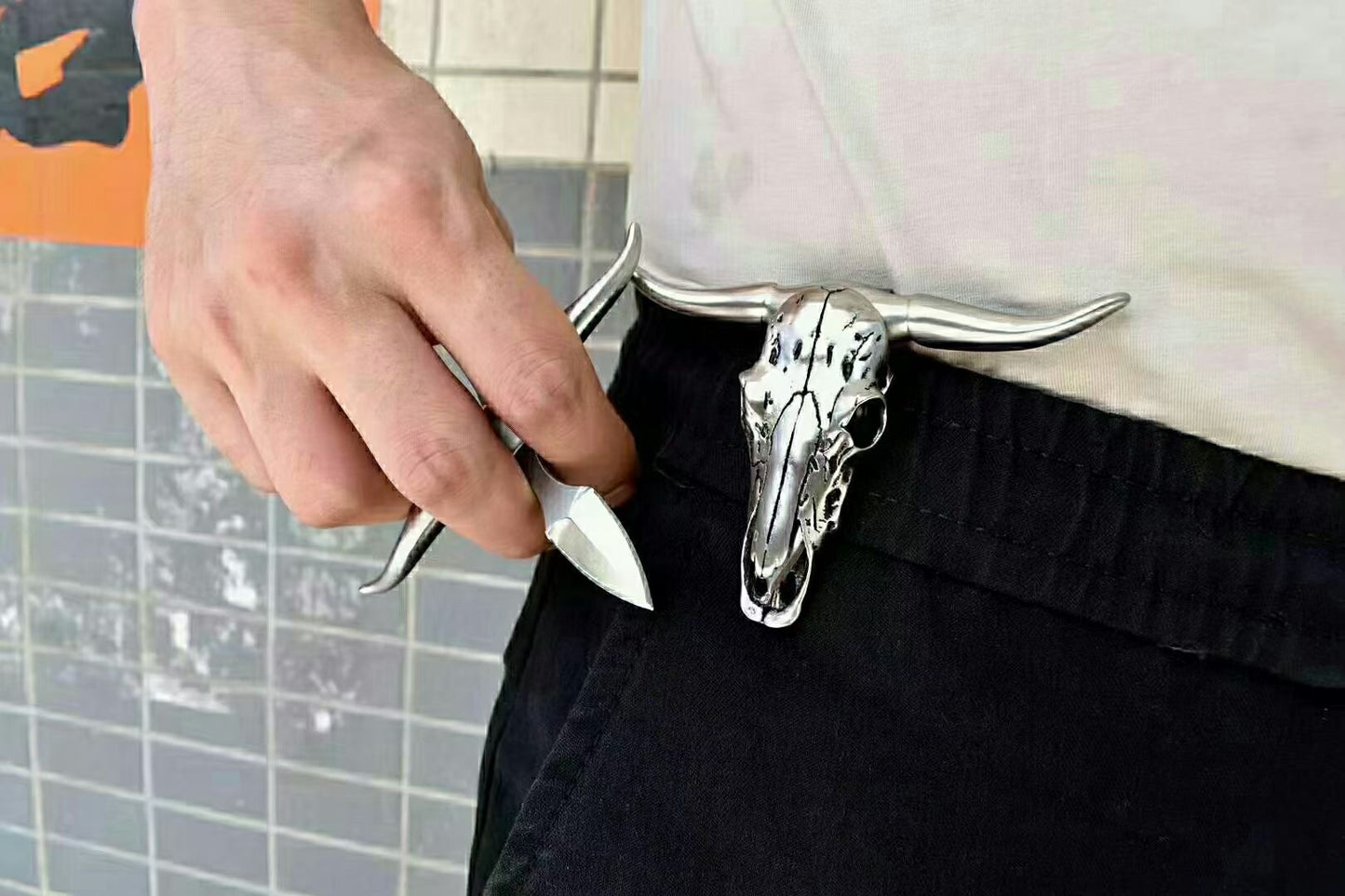 Collectible D2 Steel Pocket Knife Necklace Outdoor Survival Rescue Knife EDC - AK-HT0865