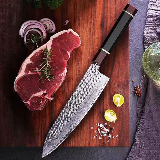 67-Layer Damascus Steel Kithcen Knife Chef Knife Amazing Quality -AK-DC0819
