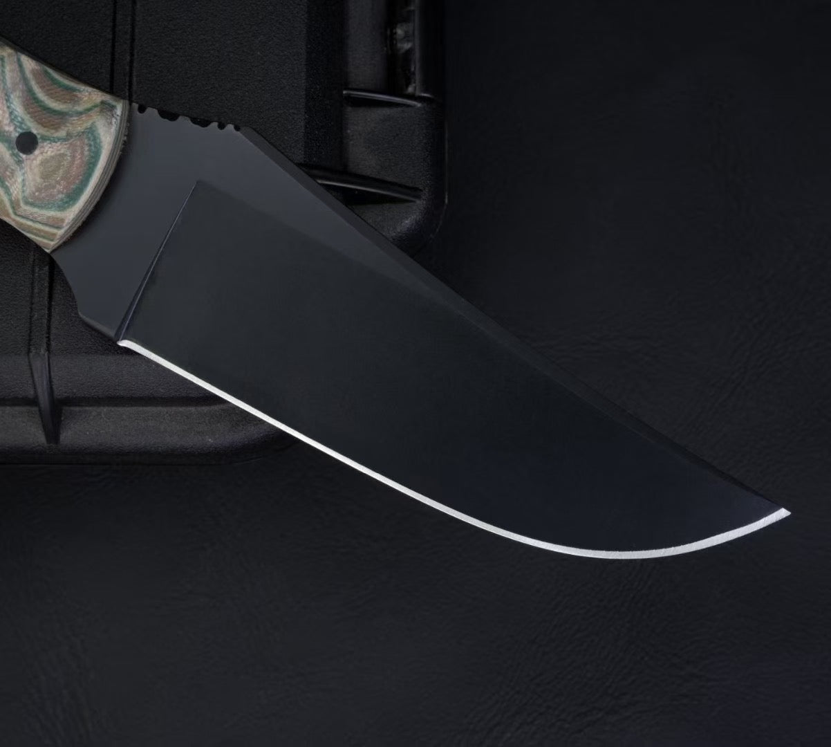 Tactical 80CrV2 Carbon Steel Hunting Knife Fixed Blade Military Survival Bushcraft - AK-HT0993