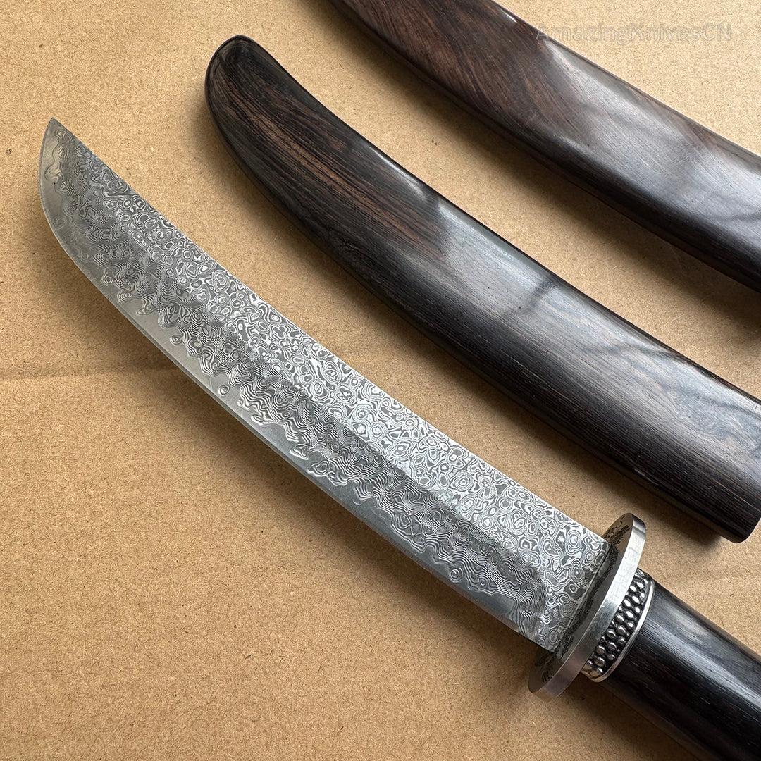 Handcrafted Japanese Style Katana Knife Ninja Warrior Bushido - AK-HT0956