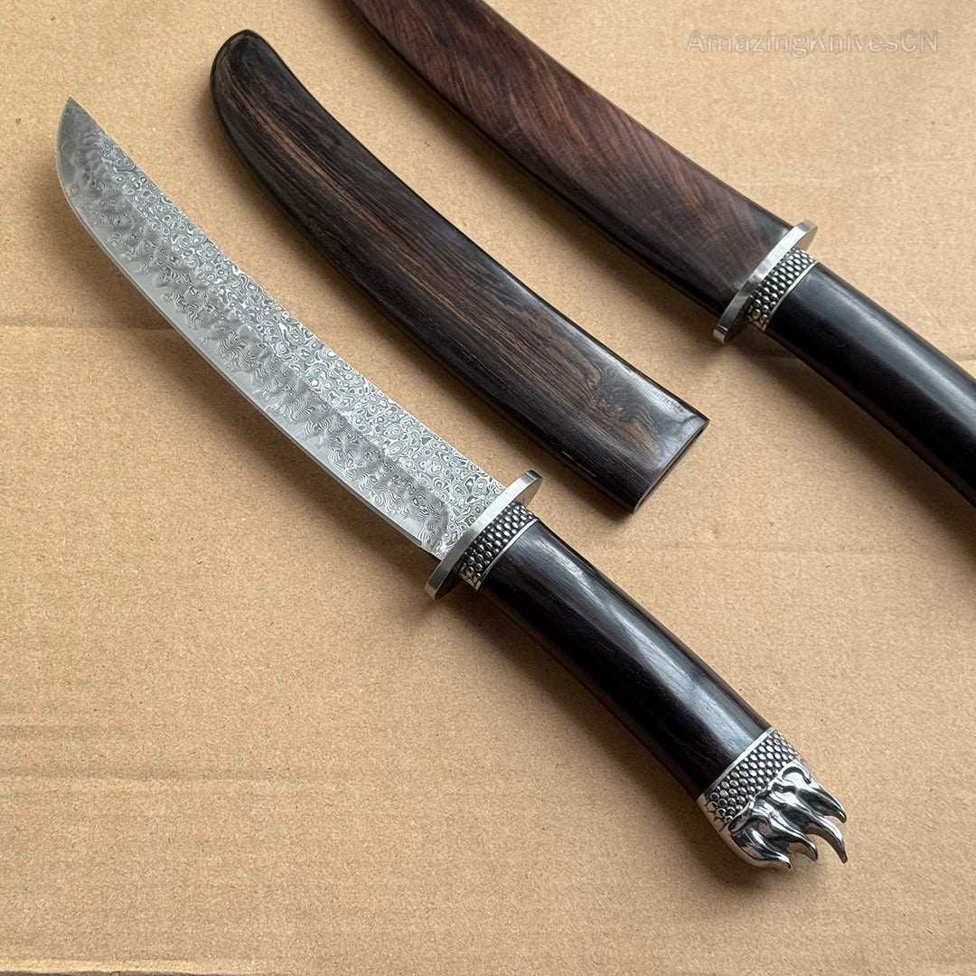 Handcrafted Japanese Style Katana Knife Ninja Warrior Bushido - AK-HT0956