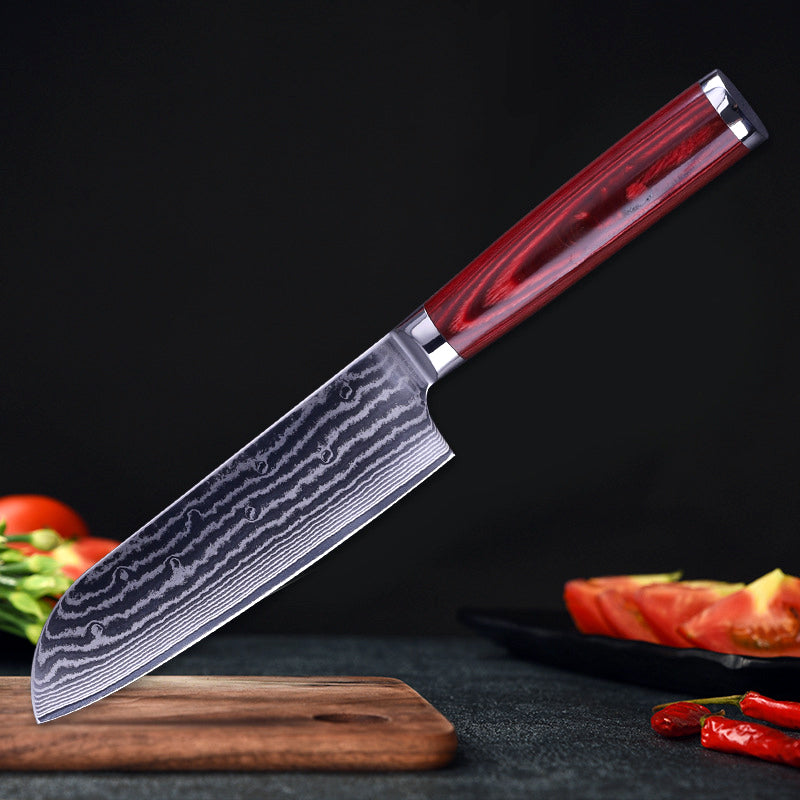 Japanese 67-Layer Damascus Kithcen Knife Set VG10 Steel Amazing Quality