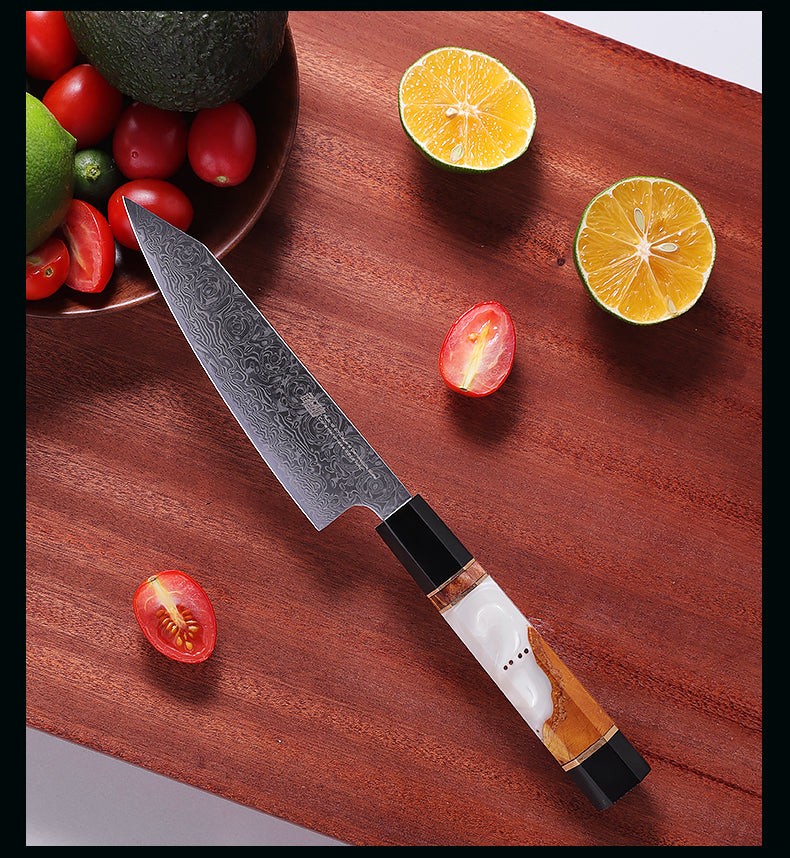 7 PCS Set Japanese AUS-10 67-Layer Damascus Steel Kithcen Knife Set Amazing Quality -AK-DS0789