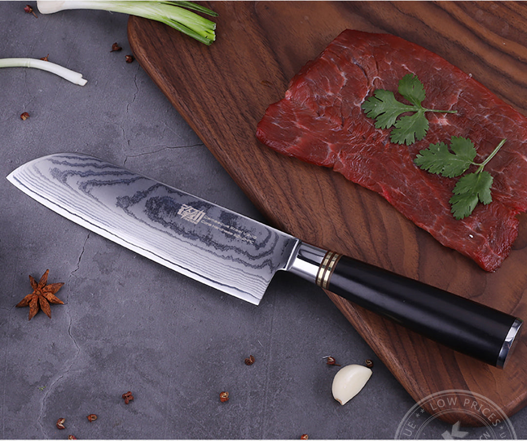 Japanese VG10 67-Layer Damascus Kithcen Knife Set Amazing Quality -AK-DS0593