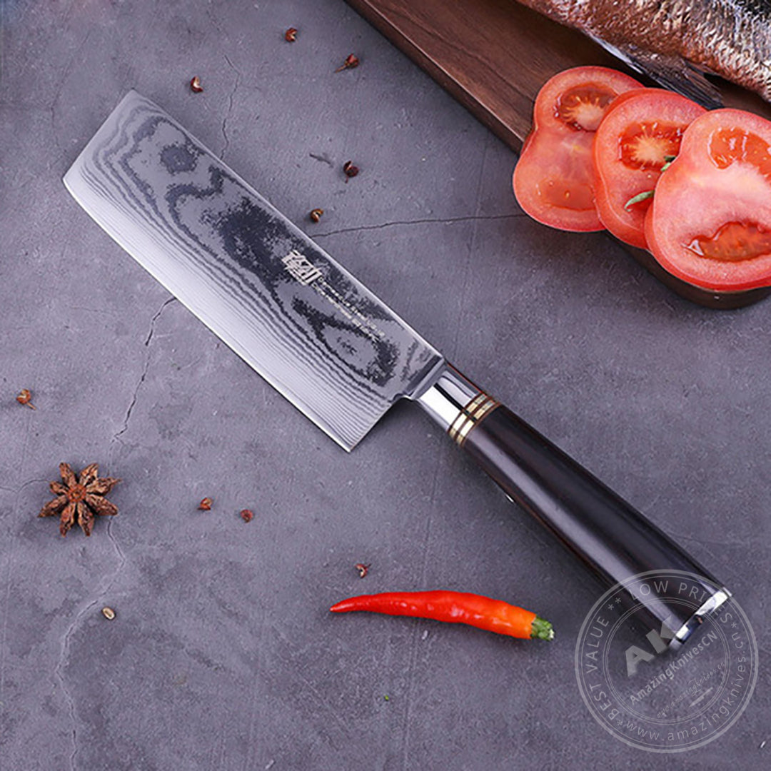 Japanese VG10 67-Layer Damascus Kithcen Knife Set Amazing Quality -AK-DS0593