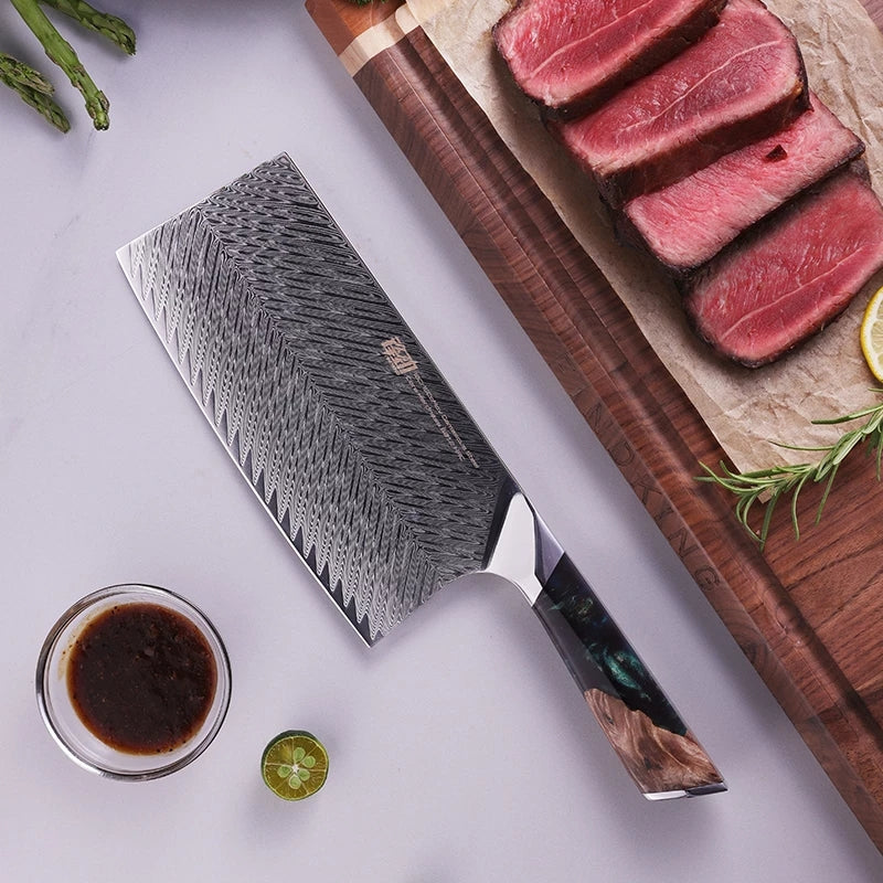 4 PCS Set 67-Layer  Damascus Steel Kithcen Knife Set Amazing Quality -AK-DS0790