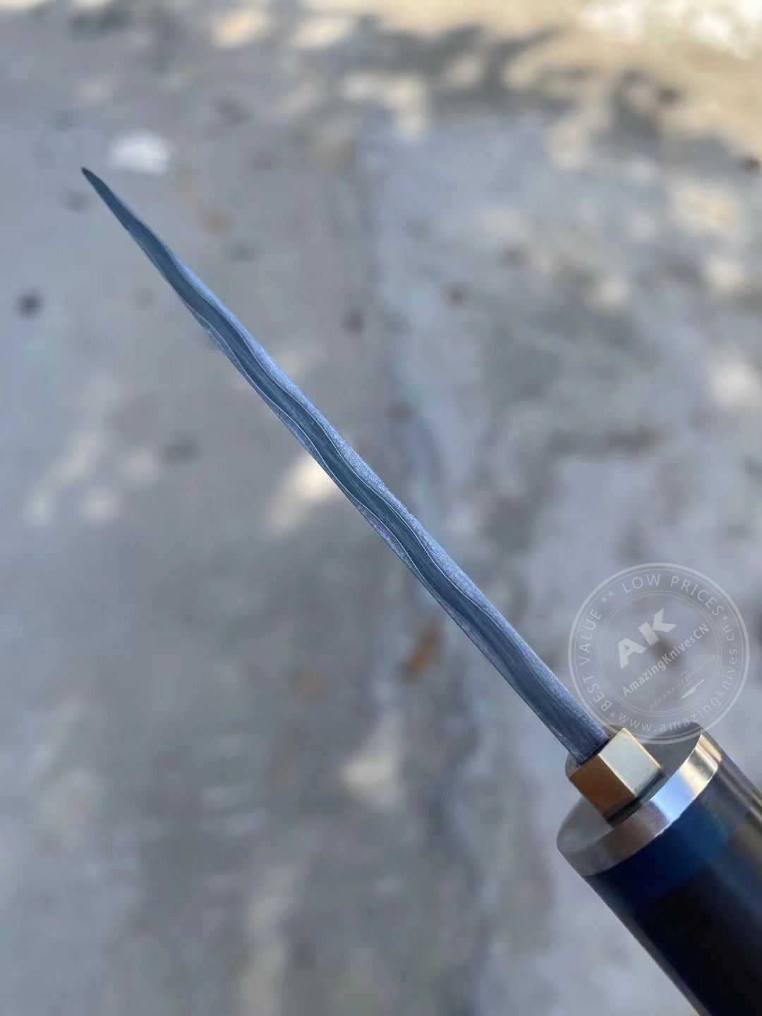 Katana Knife Japanese Clad Steel Ninja Samurai Warrior Bushido Full Tang - AK-HT0795