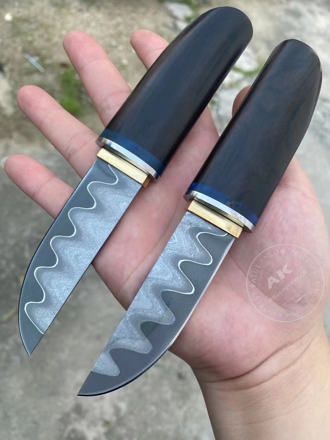 Katana Knife Japanese Clad Steel Ninja Samurai Warrior Bushido Full Tang - AK-HT0795