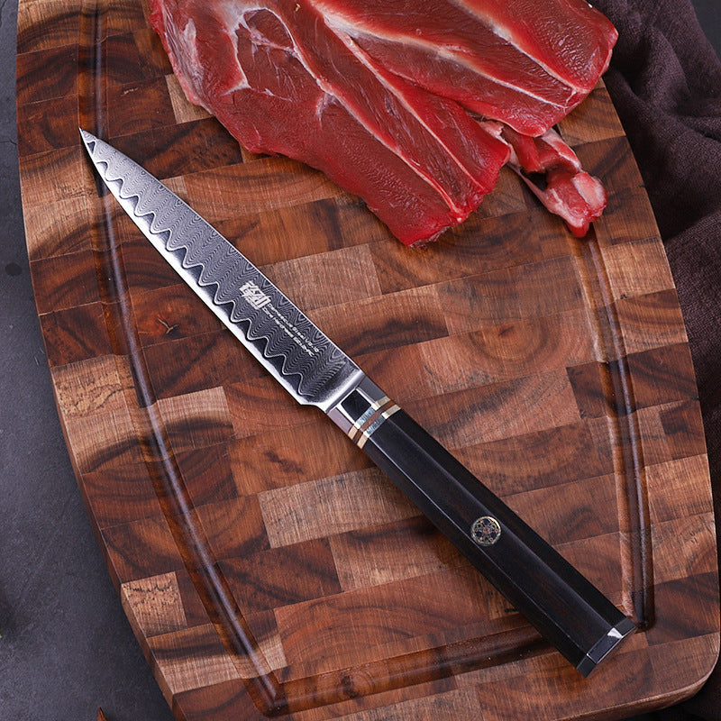 6 PCS Set 67-Layer  Damascus Steel Kithcen Knife Set Amazing Quality -AK-DS0818