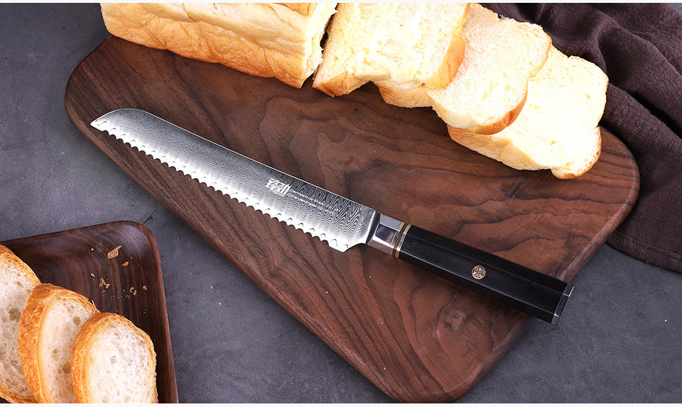 6 PCS Set 67-Layer  Damascus Steel Kithcen Knife Set Amazing Quality -AK-DS0818