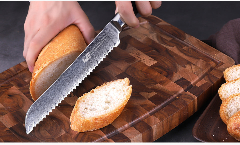 6 PCS Set 67-Layer  Damascus Steel Kithcen Knife Set Amazing Quality -AK-DS0818