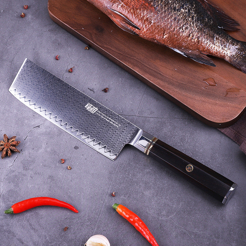 6 PCS Set 67-Layer  Damascus Steel Kithcen Knife Set Amazing Quality -AK-DS0818