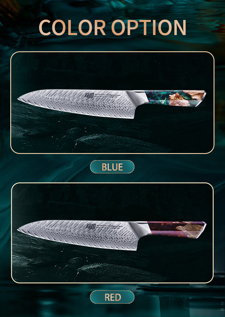 67 Layers Damascus Kiritsuke Knife Chef Knife - AK-DC0743