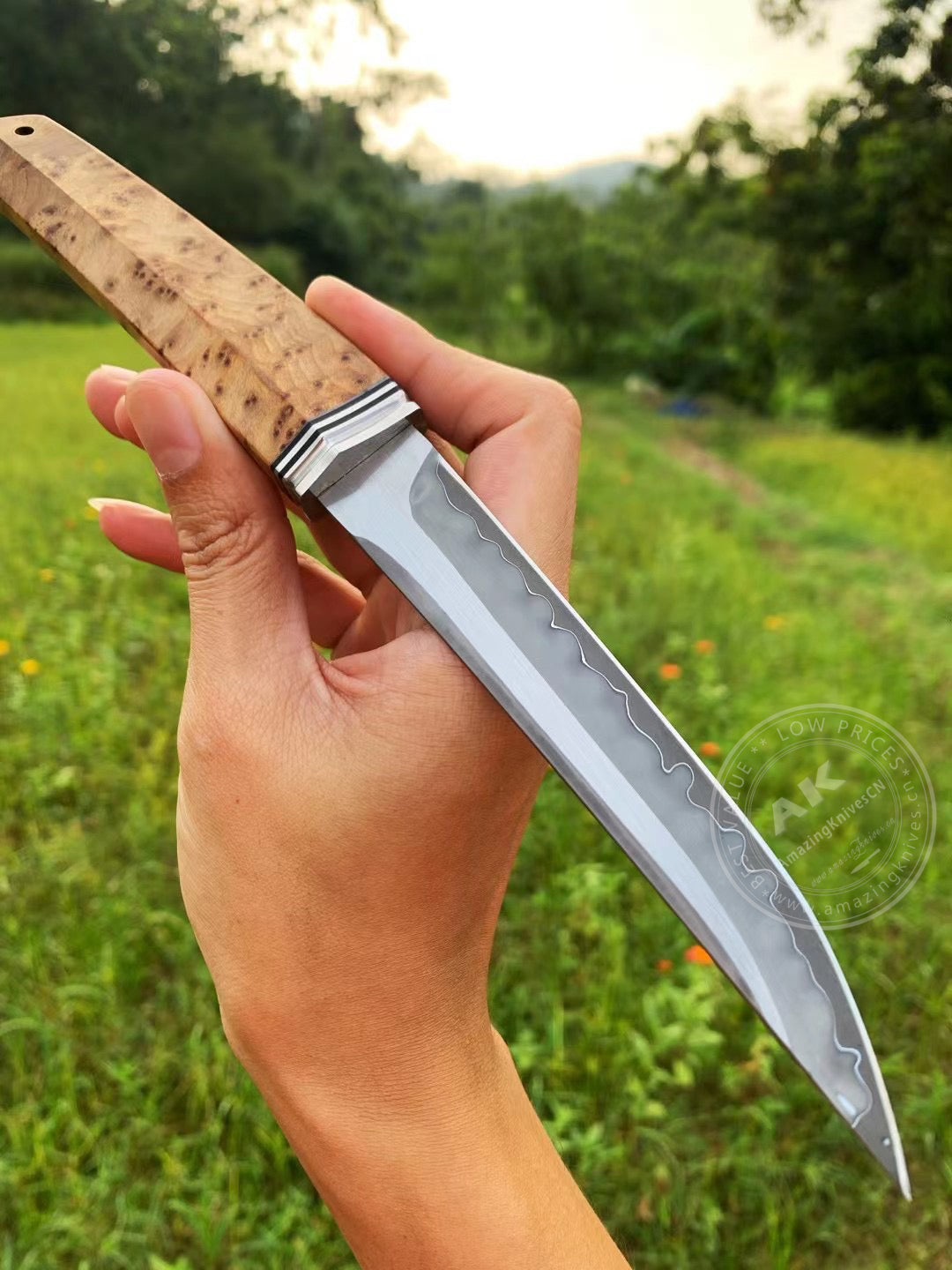 Japanese Clab Steel Katana Knife Ninja Samurai Warrior Bushido - AK-HT0799