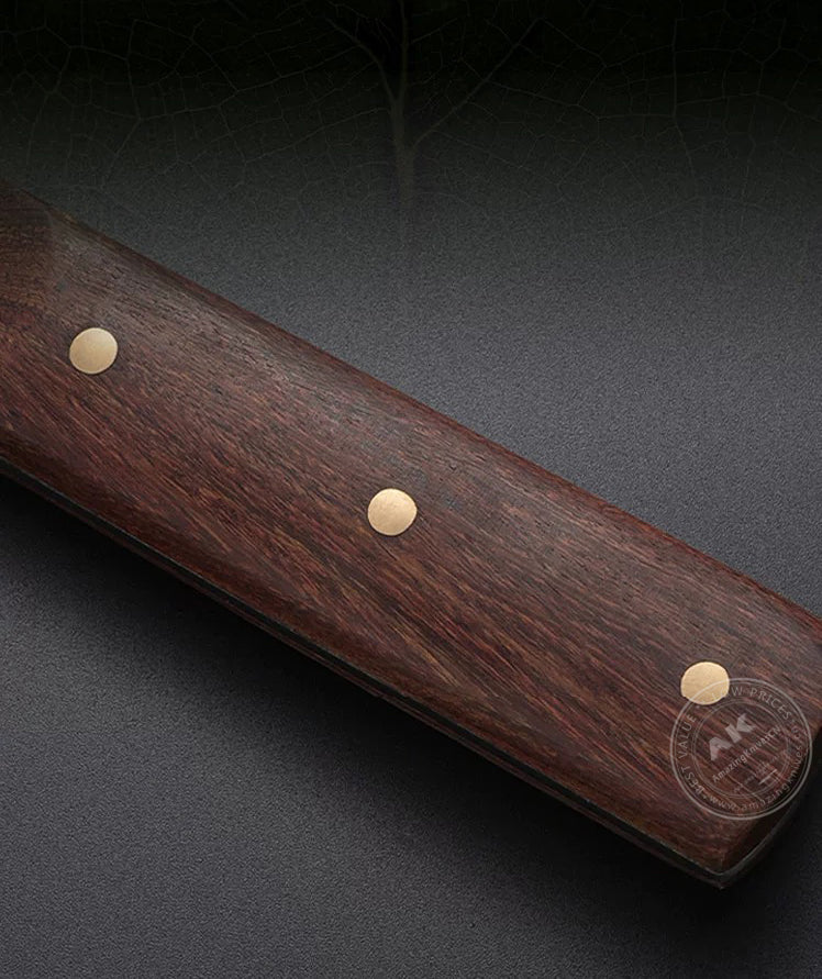 Hand Forged Cleaver Full Tang Wood Handle- AK-FK0280