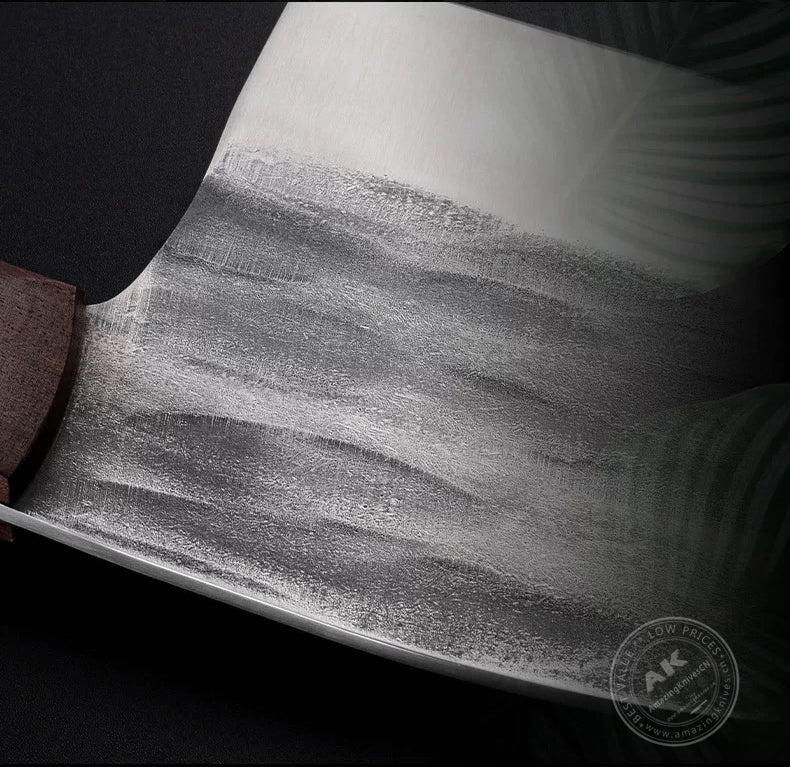 Hand Forged Cleaver Full Tang Wood Handle- AK-FK0280