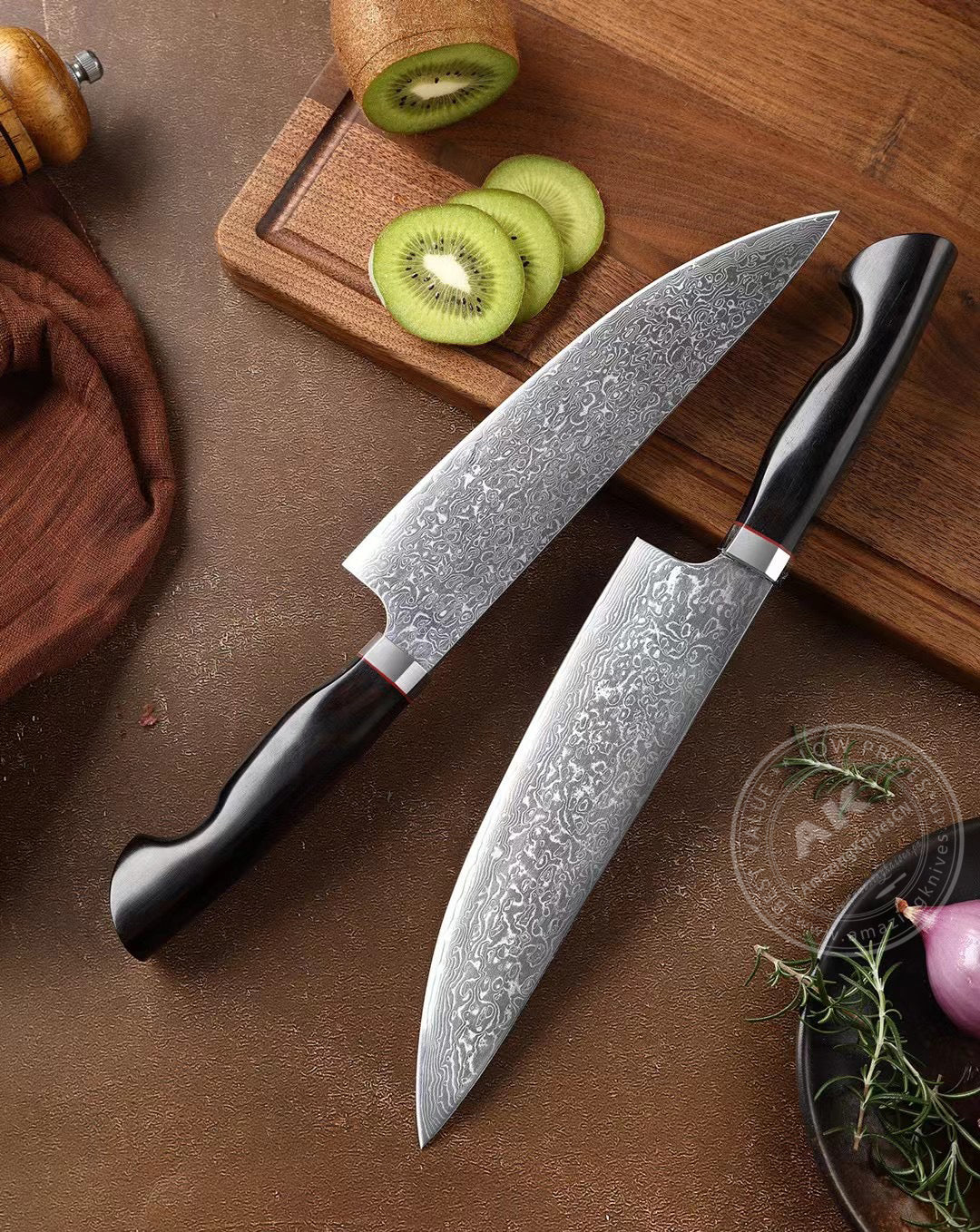 Japanese VG10 Damascus Steel Chef Knife Kitchen Knife - AK-DC0605