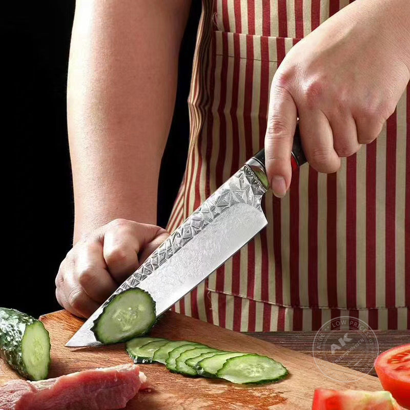 Japanese Style Chef Knife Kiritsuke Knife VG10 Damascus Steel Kitchen Gyuto - AK-DC0768