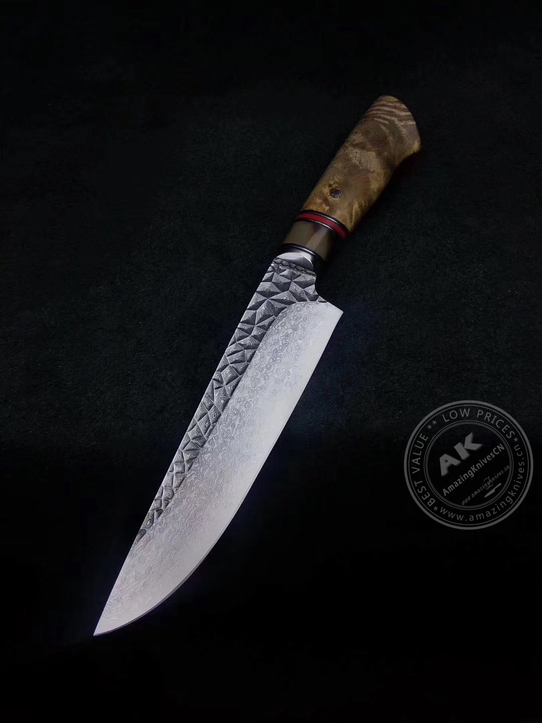 Japanese Style Chef Knife Kiritsuke Knife VG10 Damascus Steel Kitchen Gyuto - AK-DC0768