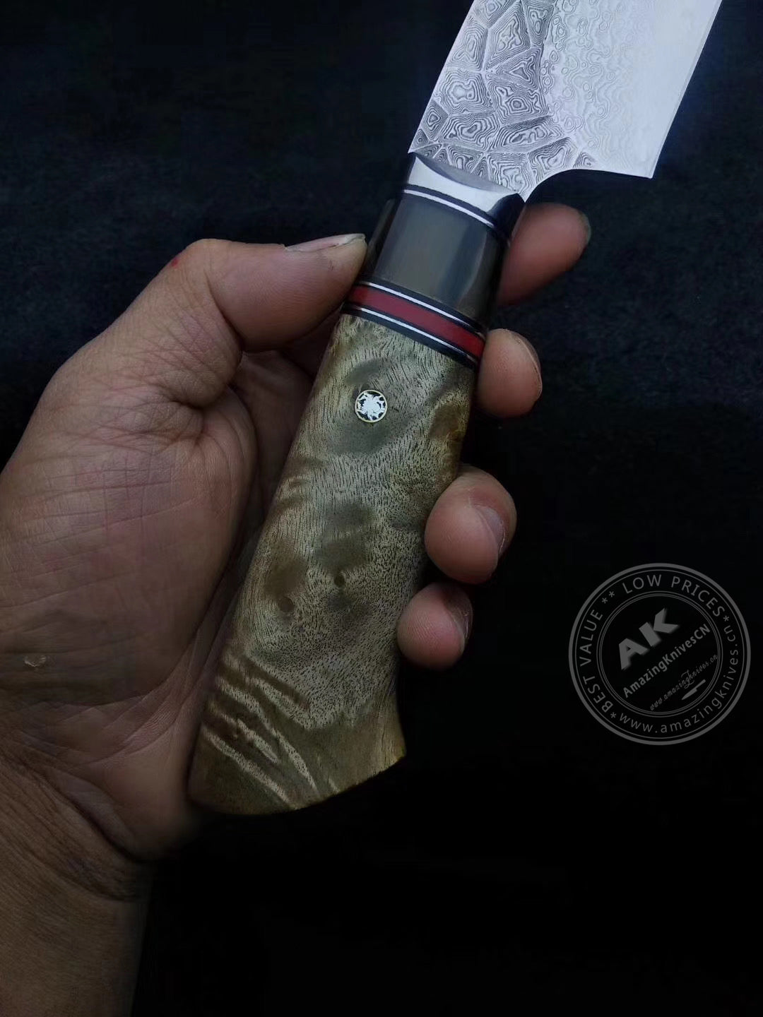 Japanese Style Chef Knife Kiritsuke Knife VG10 Damascus Steel Kitchen Gyuto - AK-DC0768