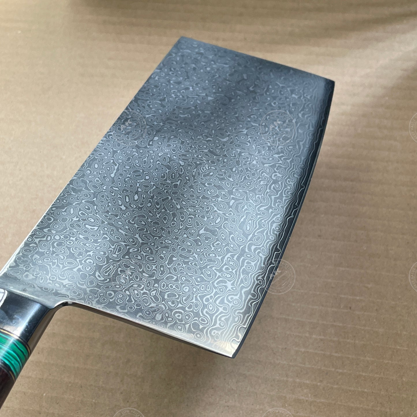 Japanese 103 Layer Damascus Steel Cleaver Knife - AK-DL0505