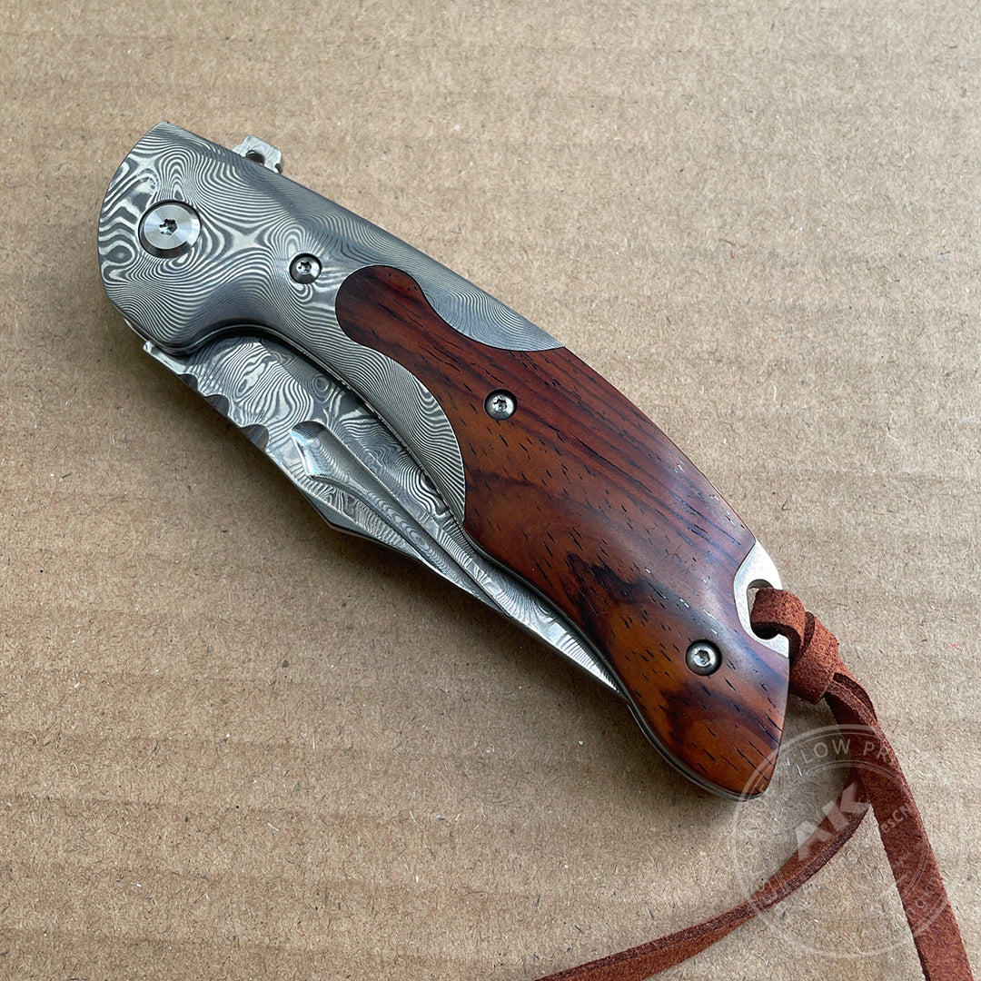 VG10 Damascus Folding Knife Pocket Knife- AK-HT0767