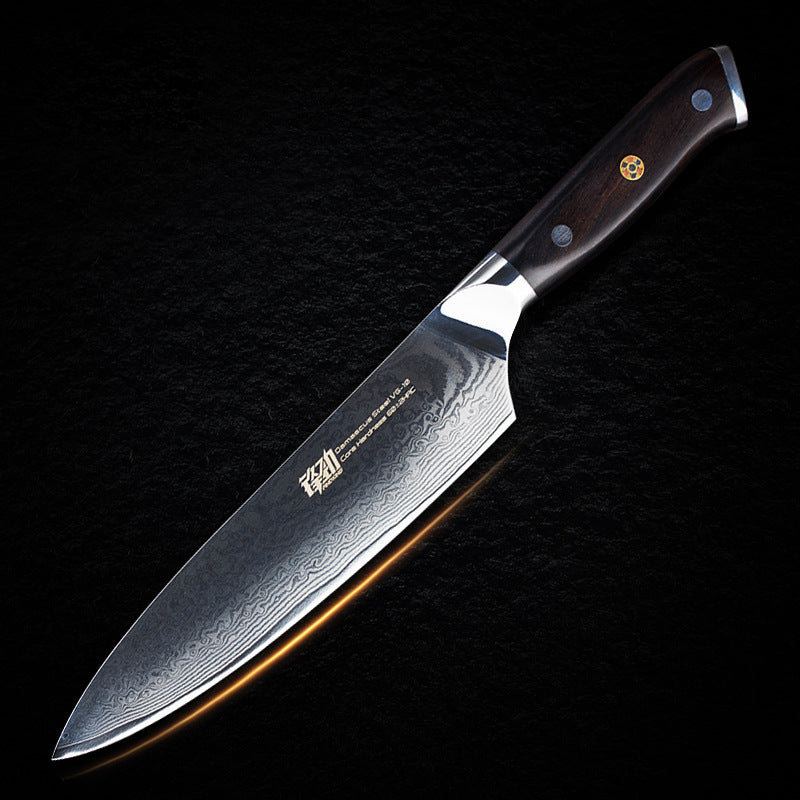 8'' Chef Knife Japanese VG10 Damascus Steel Kitchen Knives Stainless Gyuto - AK-DC0196