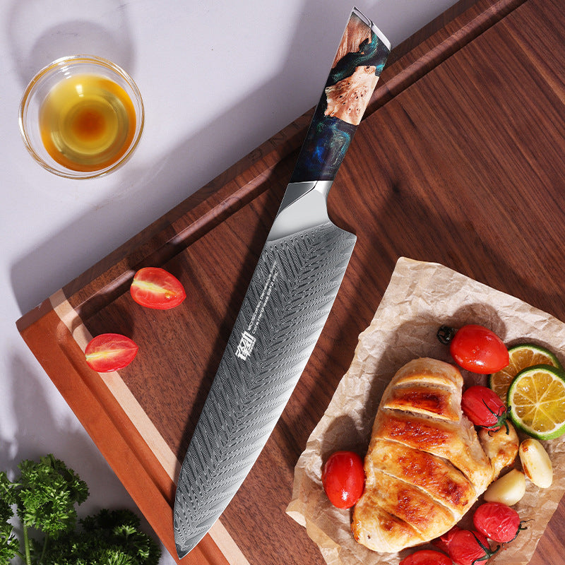 67 Layers Damascus Kiritsuke Knife Chef Knife - AK-DC0743