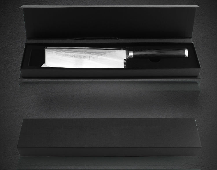 6.5 inch Chef Knife Japanese Damascus VG-10 Steel Kitchen Knife Cleaver Nakiri - AK-DV0123