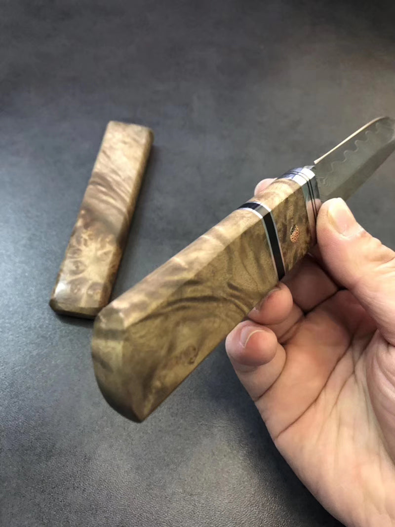 Japanese VG10 Katana Knife Damascus Ninja Samurai Warrior Sword Bushido -AK-HT0428