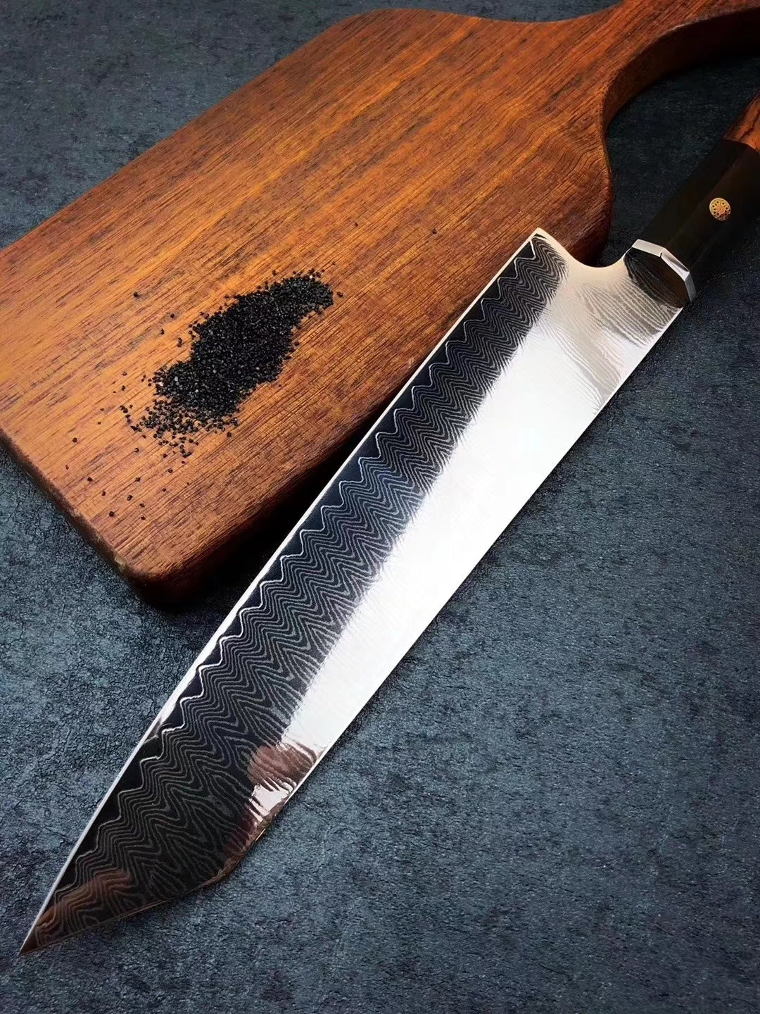 Japanese Style VG10 Damascus Steel Kiritsuke Knife - AK-DC0417