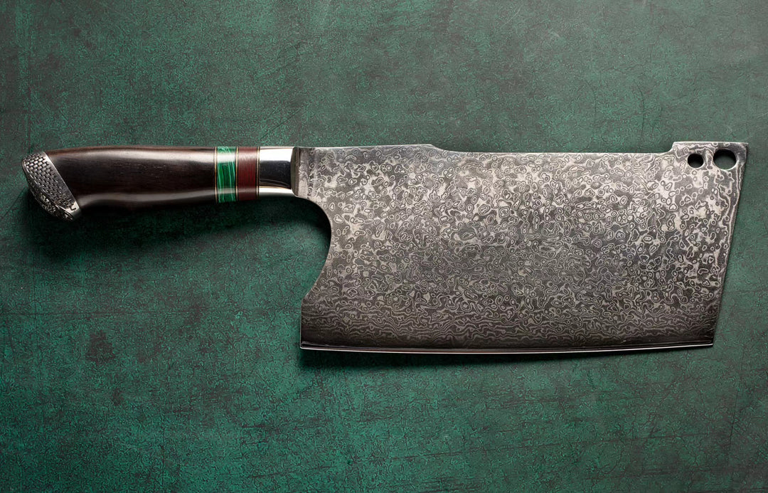 Japanese VG10 Damascus Butcher Knife - AK-DL0533
