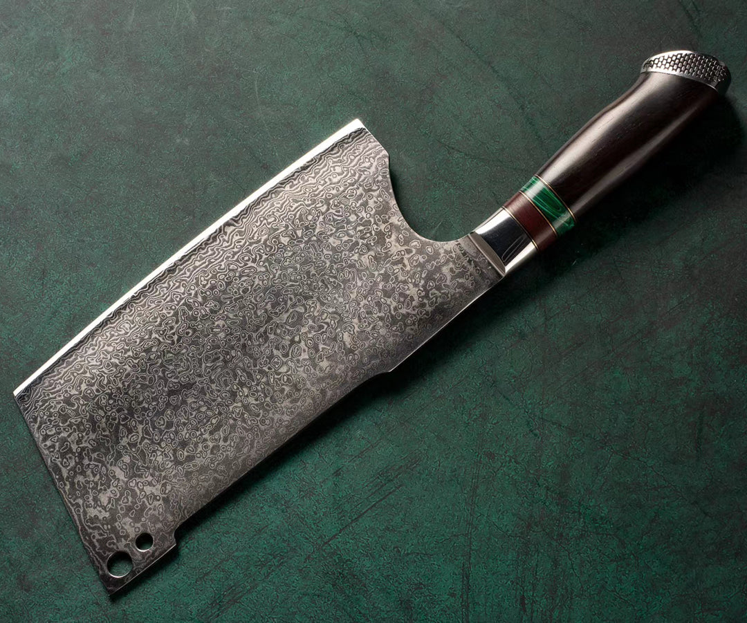 Japanese VG10 Damascus Butcher Knife - AK-DL0533