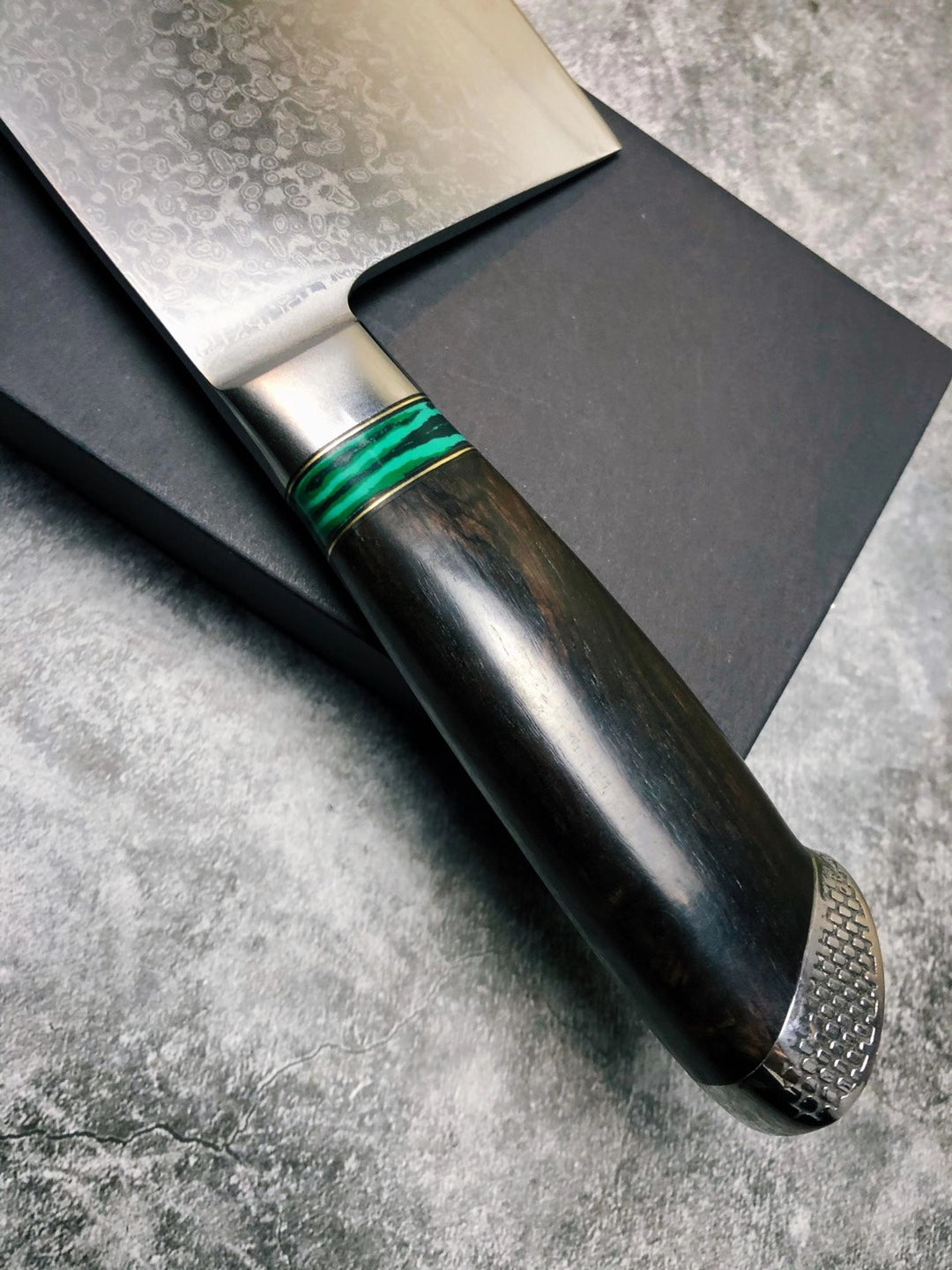 Japanese 103 Layer Damascus Steel Cleaver Knife - AK-DL0505