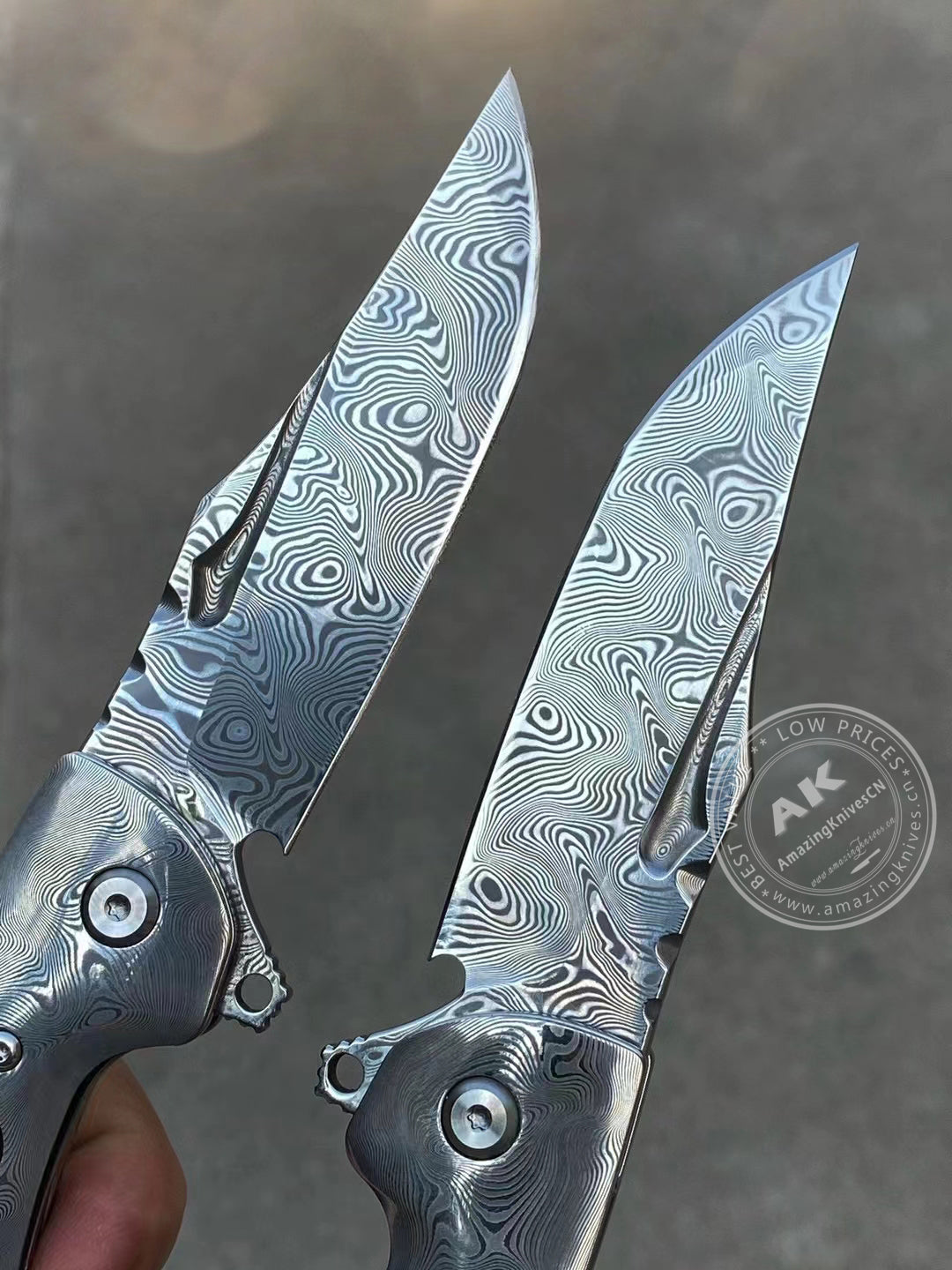 VG10 Damascus Folding Knife Pocket Knife- AK-HT0767