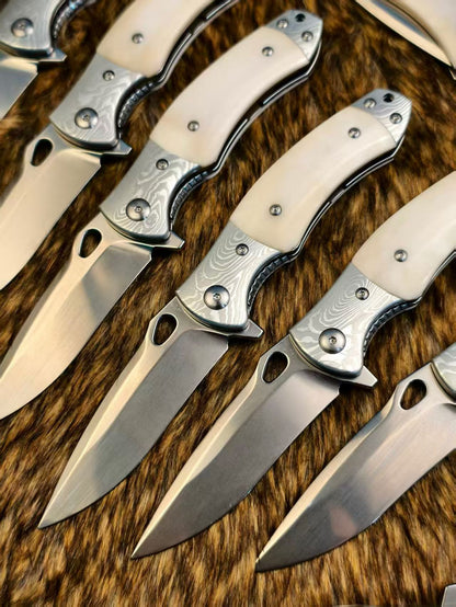 High-Nitrogen Steel Folding Knife Practical EDC Design - AK-HT1056