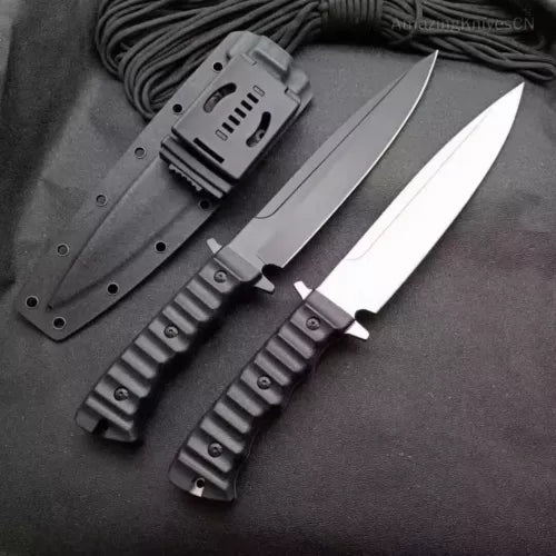 Tactical DC53 Steel Hunting Knife Fixed Blade Military Survival Bushcraft Kydex- AK-HT0888