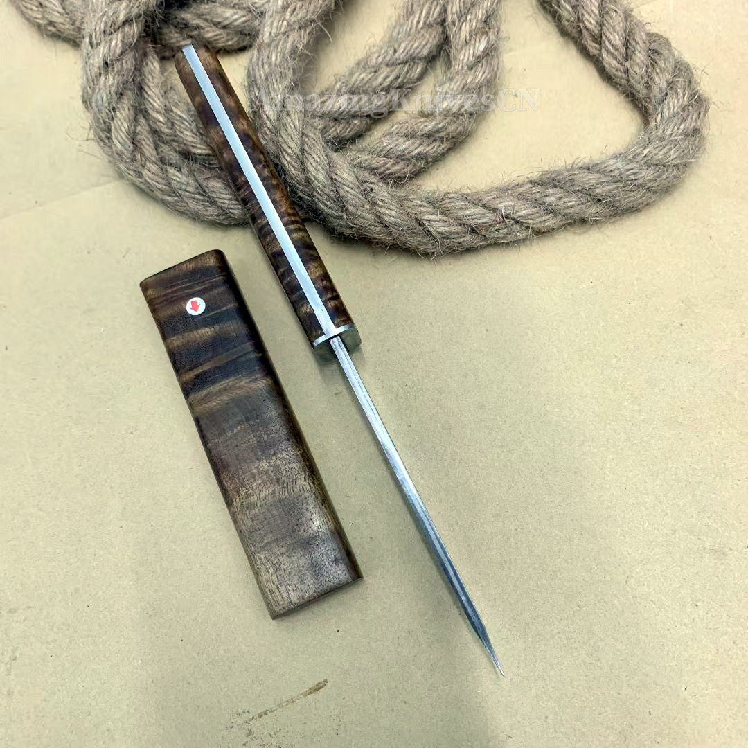 Japanese VG10 Katana Knife Damascus Ninja Samurai Warrior Sword Bushido - AK-HT1002