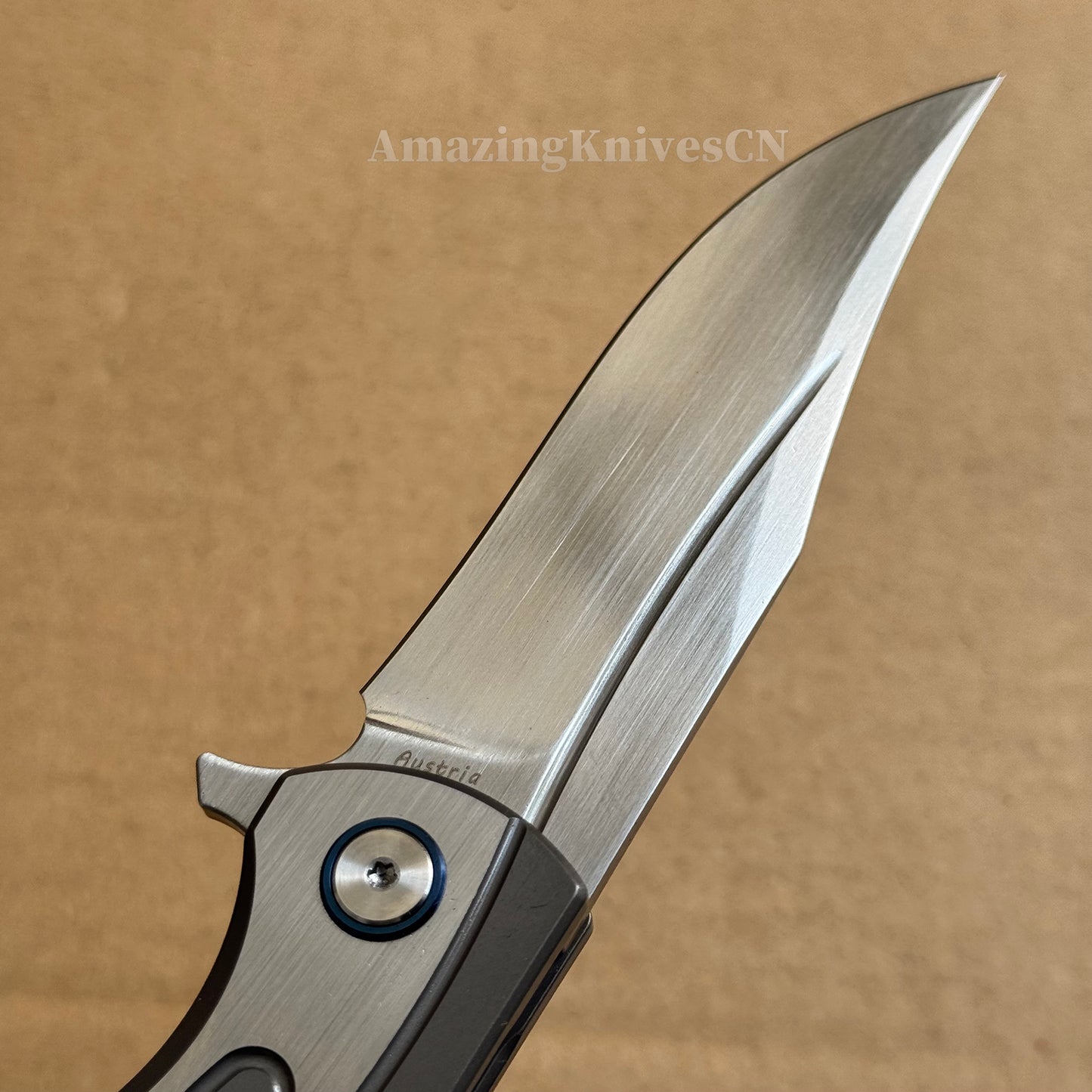 Austrian M390 Steel Blade Tactical Pocket Knife Japanese Steel Survival Ball Bearing - AK-HT0880