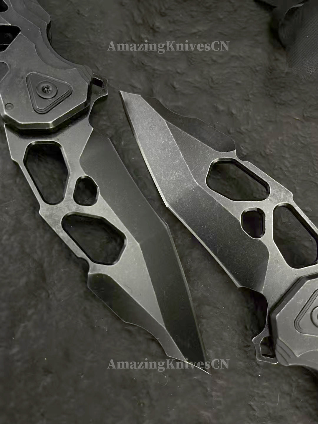 D2 Pocket Knife Folding Knife Tactical Rescue Survival Flipper Bushcraft Hunting - AK-HT0986