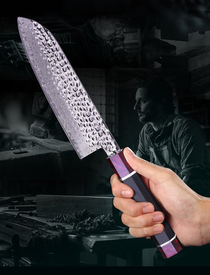 67-Layer  Damascus Steel Kithcen Knife Santoku Knife Amazing Quality -AK-DR0819