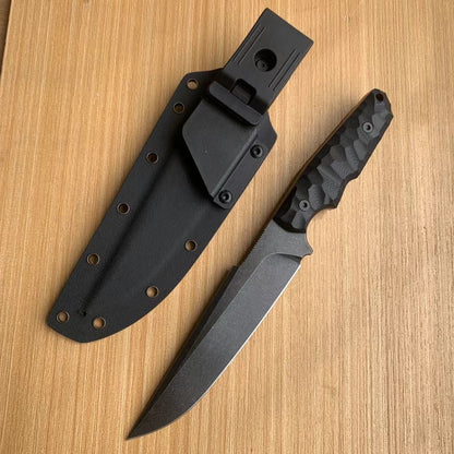 Tactical A8 Steel Hunting Knife Fixed Blade Military Survival Bushcraft Kydex- AK-HT0948