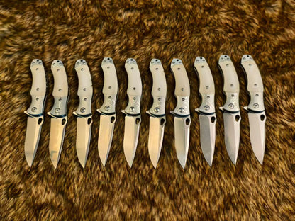 High-Nitrogen Steel Folding Knife Practical EDC Design - AK-HT1056