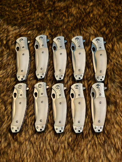 High-Nitrogen Steel Folding Knife Practical EDC Design - AK-HT1056