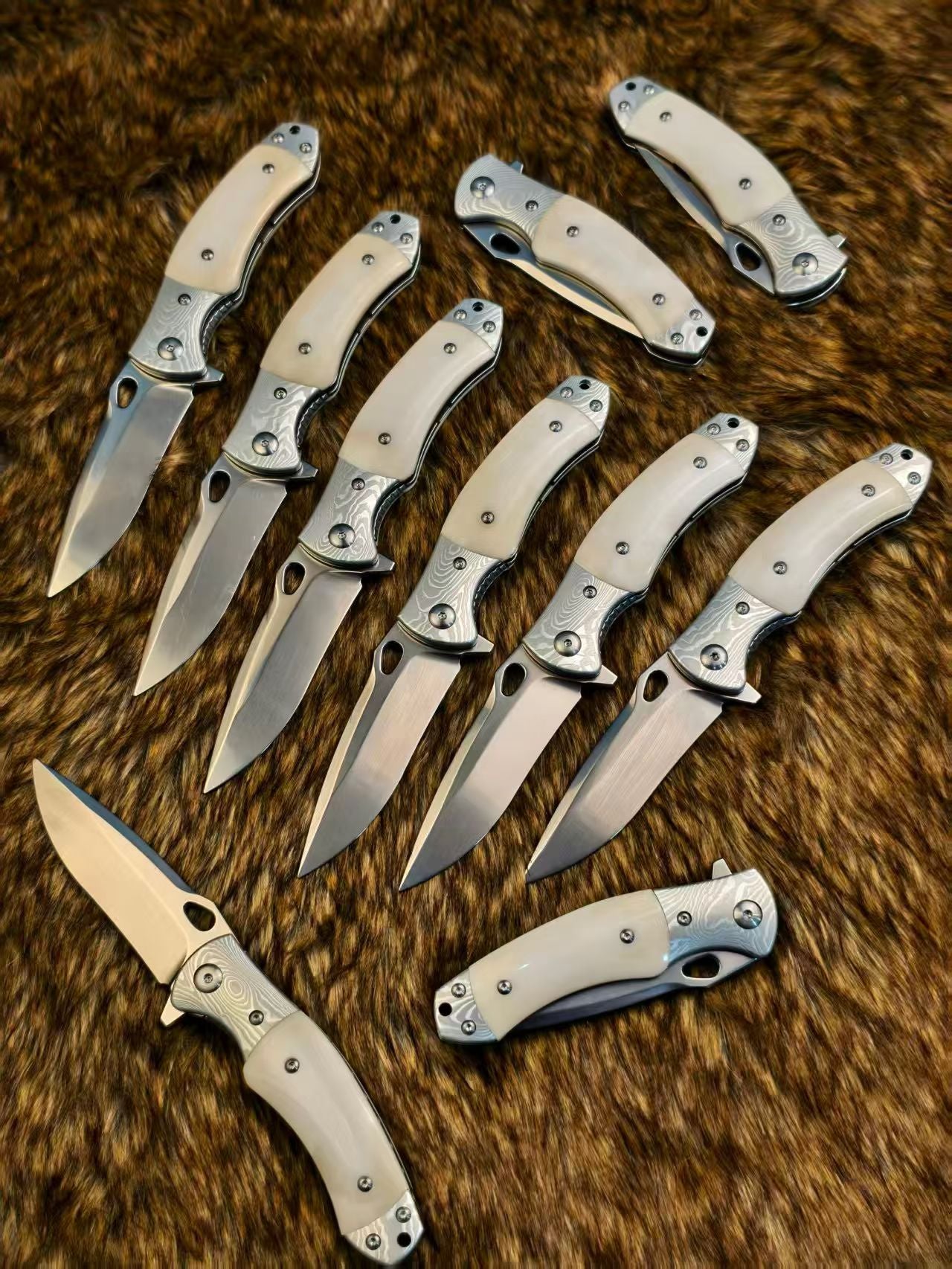 High-Nitrogen Steel Folding Knife Practical EDC Design - AK-HT1056
