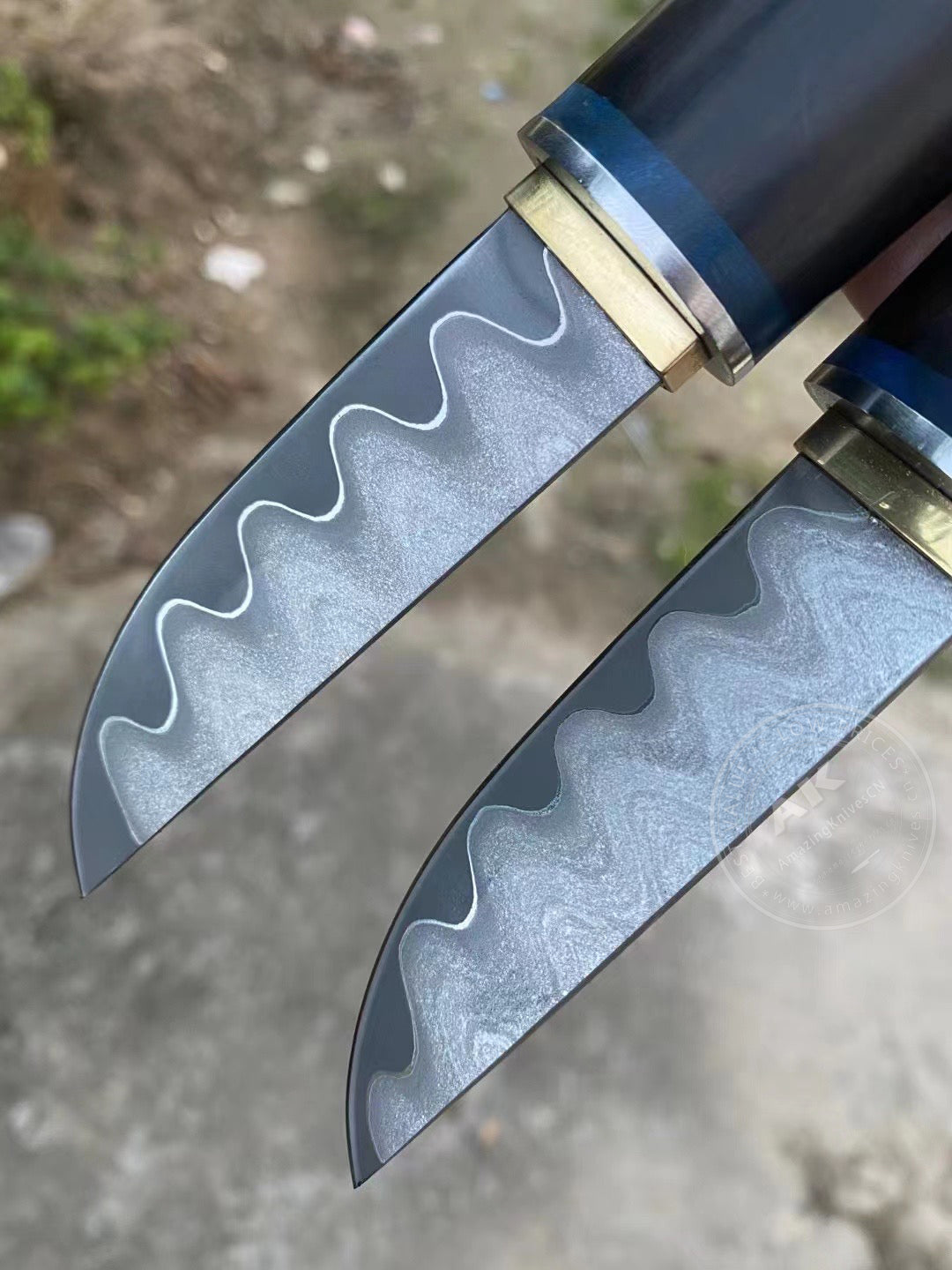 Katana Knife Japanese Clad Steel Ninja Samurai Warrior Bushido Full Tang - AK-HT0795