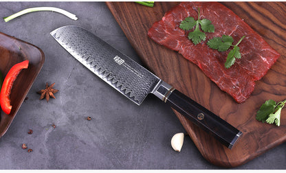 6 PCS Set 67-Layer  Damascus Steel Kithcen Knife Set Amazing Quality -AK-DS0818