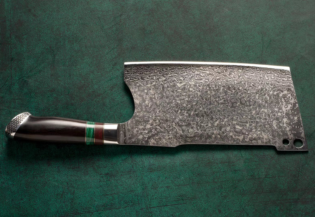 Japanese VG10 Damascus Butcher Knife - AK-DL0533